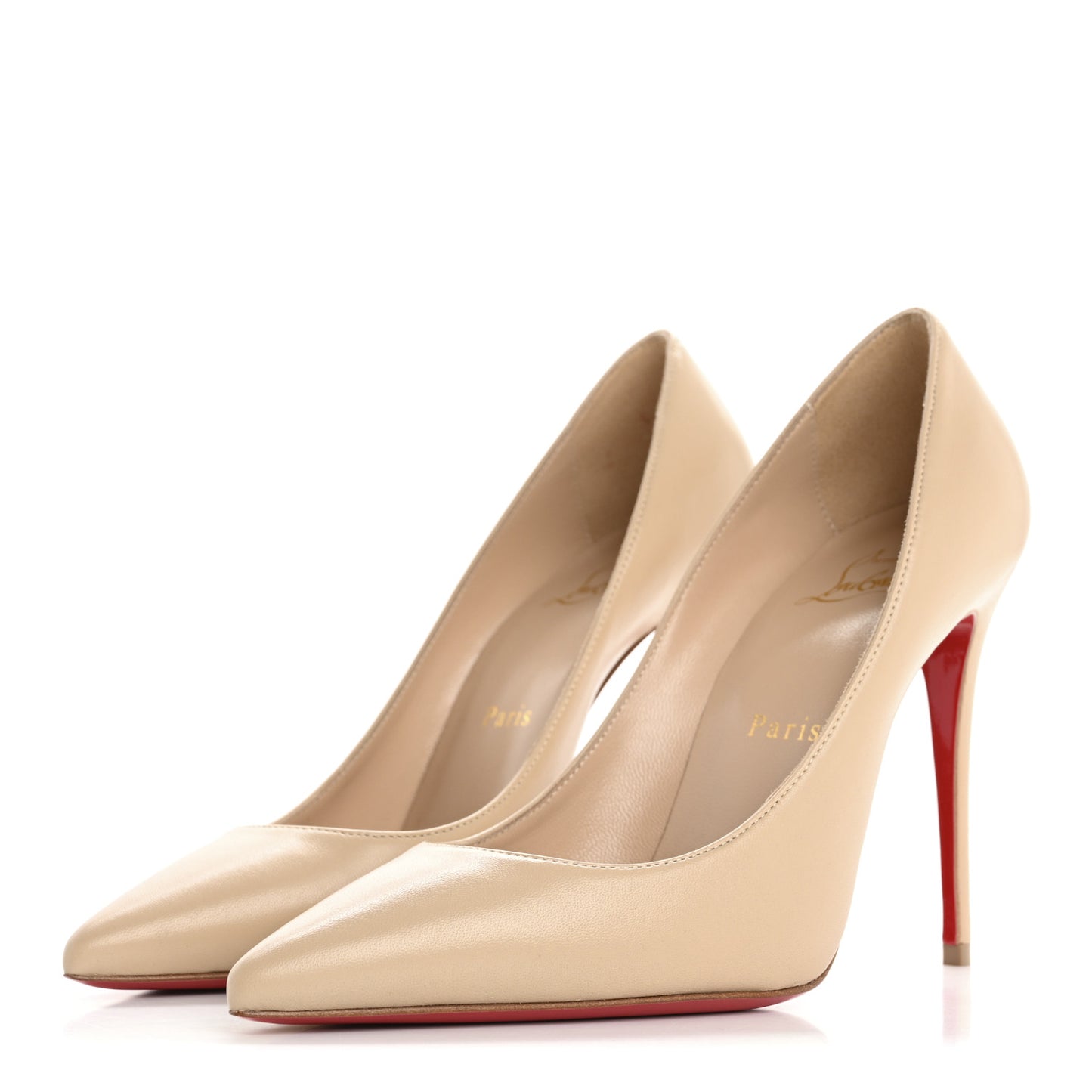 Nappa Kate 100 Pumps 36.5 Nude
