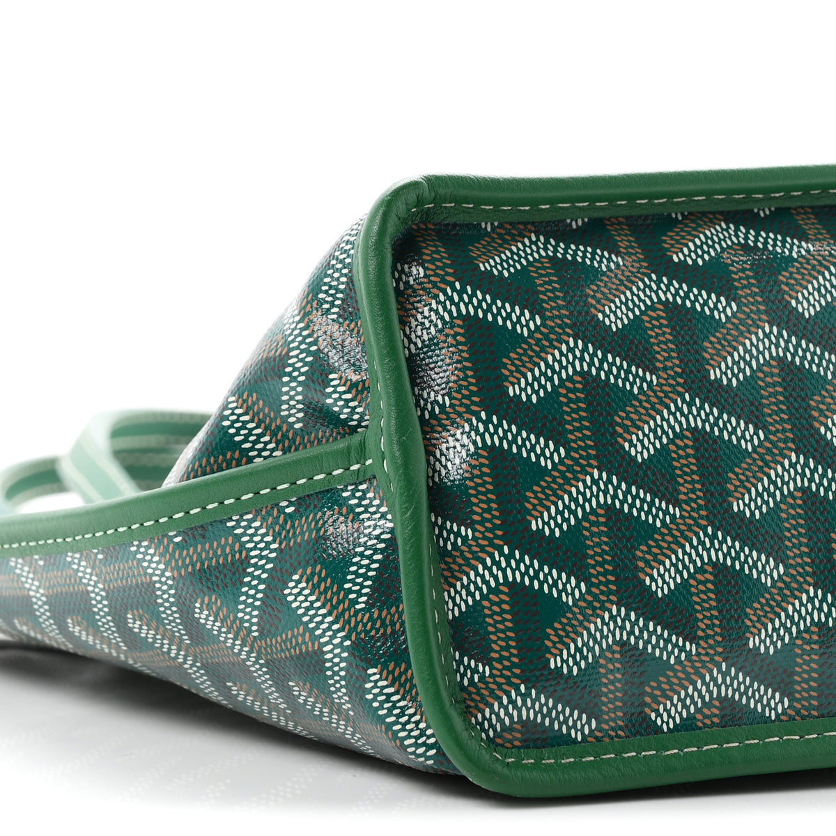 Goyardine Reversible Mini Anjou Green