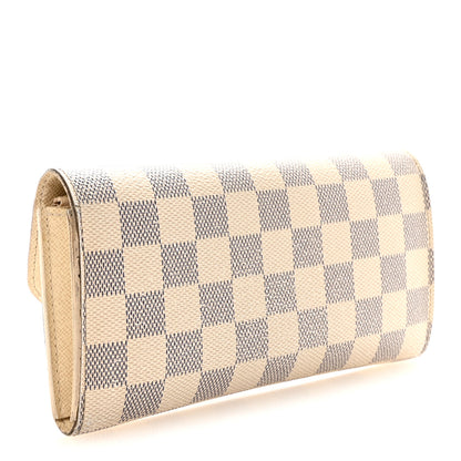 Louis Vuitton Damier Azur Emilie Wallet 3 of 6