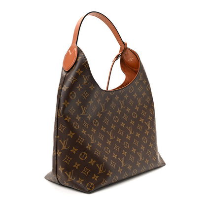 Louis Vuitton Monogram Flower Hobo Caramel 3 of 9