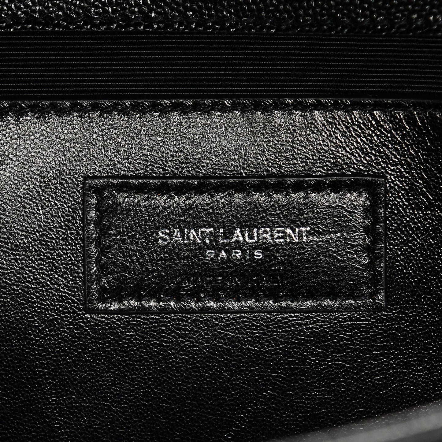 Grain De Poudre Large Classic Monogram Kate Satchel Black