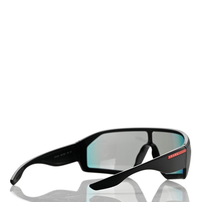 Prada Acetate Linea Rossa Impavid Sport Sunglasses SPS 03V Black 4 of 8