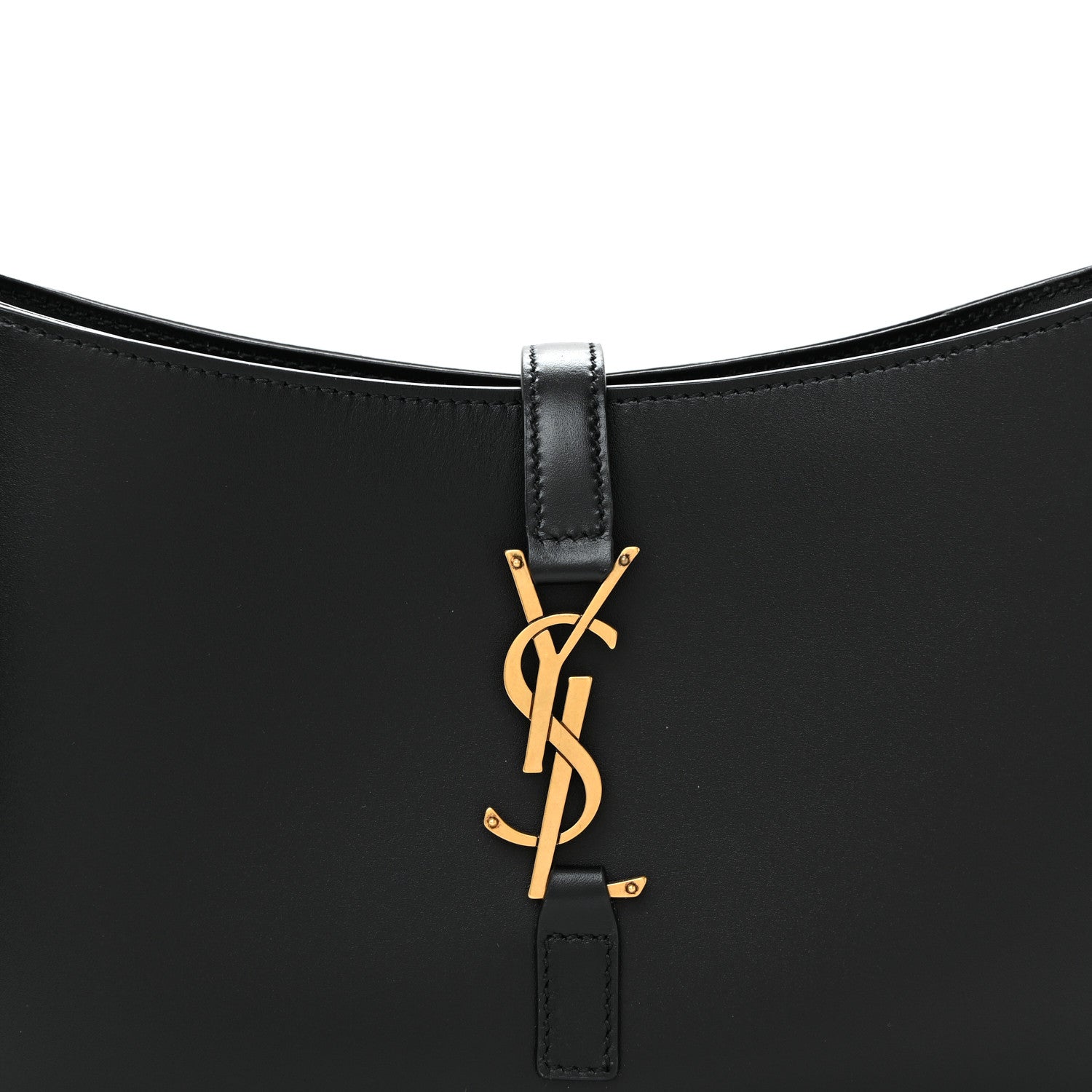 Saint Laurent Smooth Calfskin Le 5 A 7 Hobo Black 8 of 10