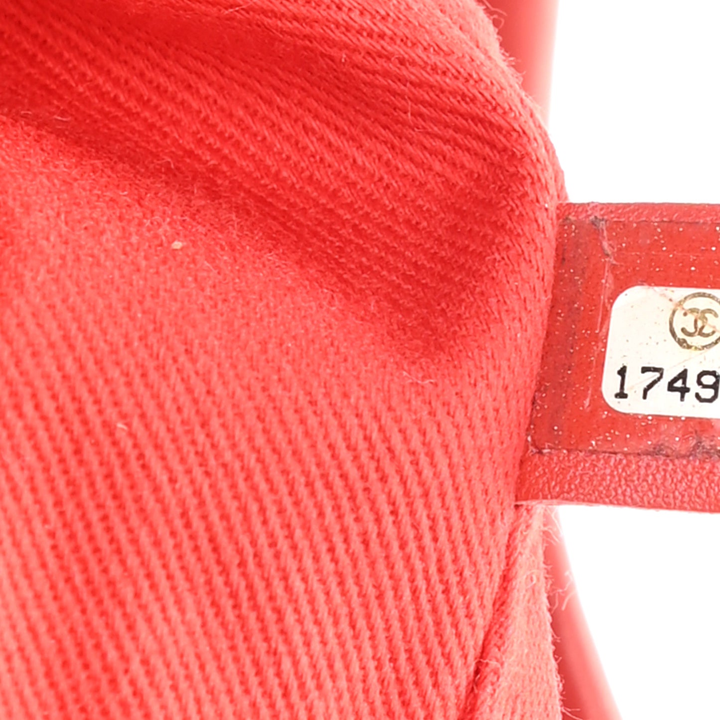 Calfskin Perforated Up In The Air North South Tote Red