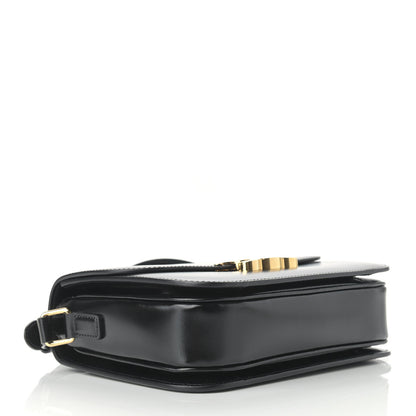 Celine Shiny Calfskin Medium Triomphe Black 4 of 12