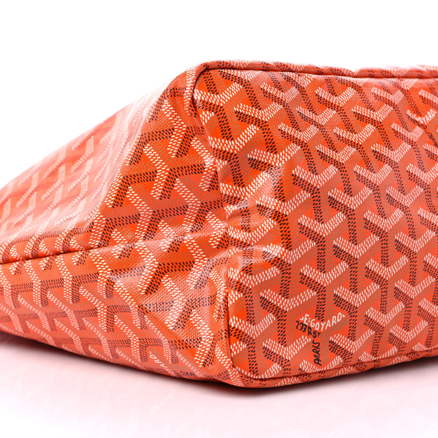 Goyard Goyardine Saint Louis PM Orange 9 of 10