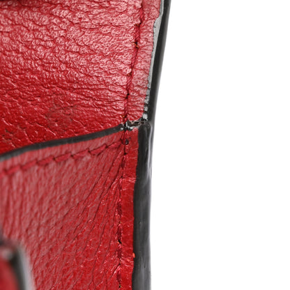 Gucci GG Supreme Monogram Web Queen Margaret Chain Wallet Red 10 of 11