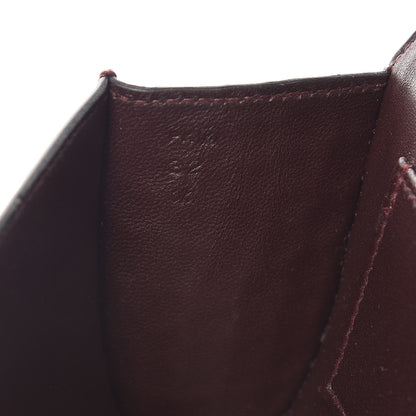 Hermes Shiny Niloticus Crocodile Egee Clutch Bordeaux 7 of 9