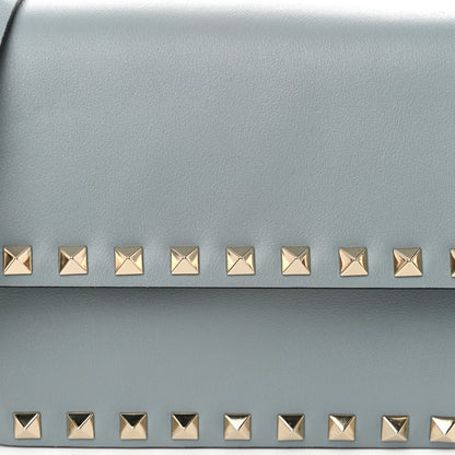 Valentino Garavani Vitello Rockstud Flap Crossbody Bag London Stone 7 of 9