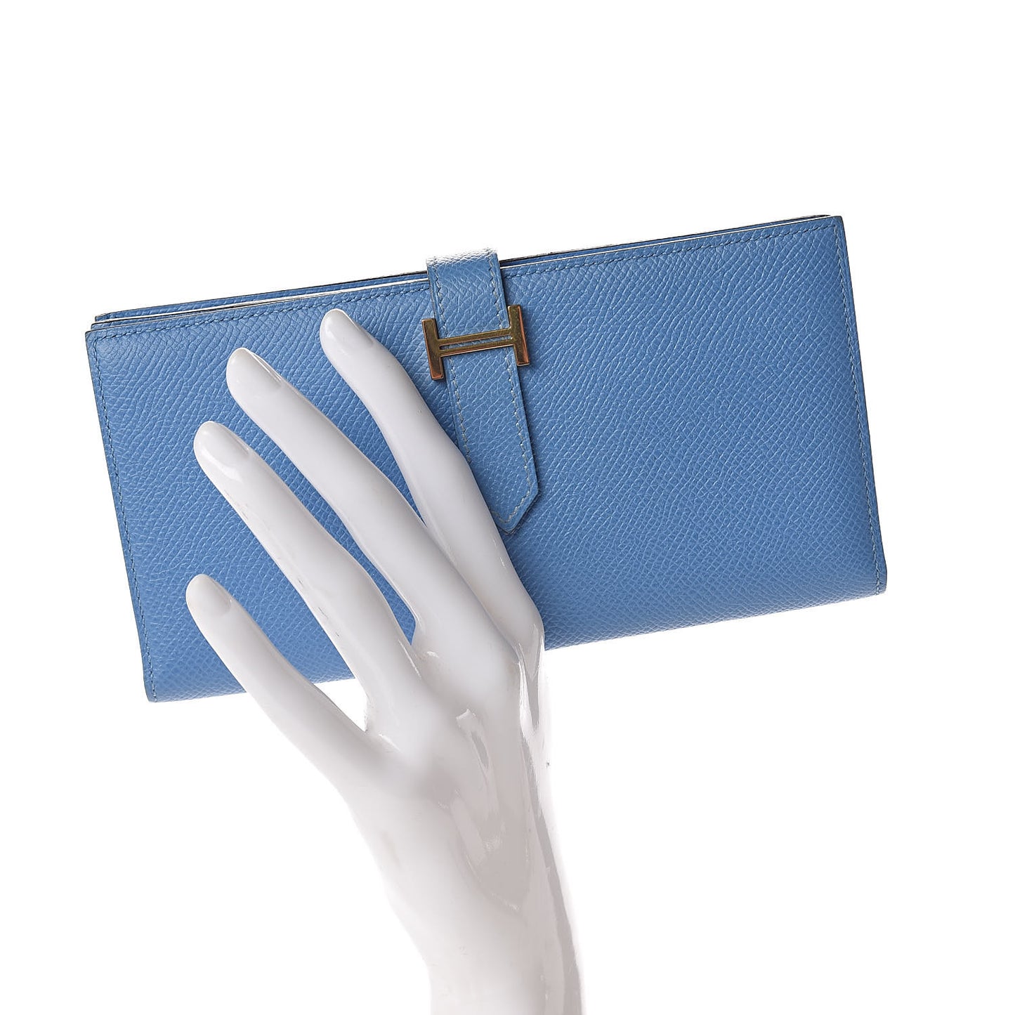 Epsom Bearn Gusset Wallet Bleu Paradis