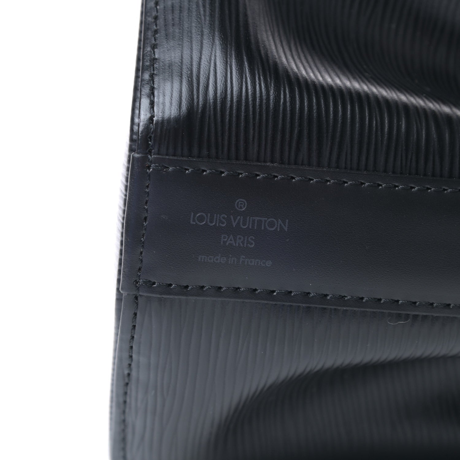 Louis Vuitton Epi Sac D'Epaule Black 6 of 8