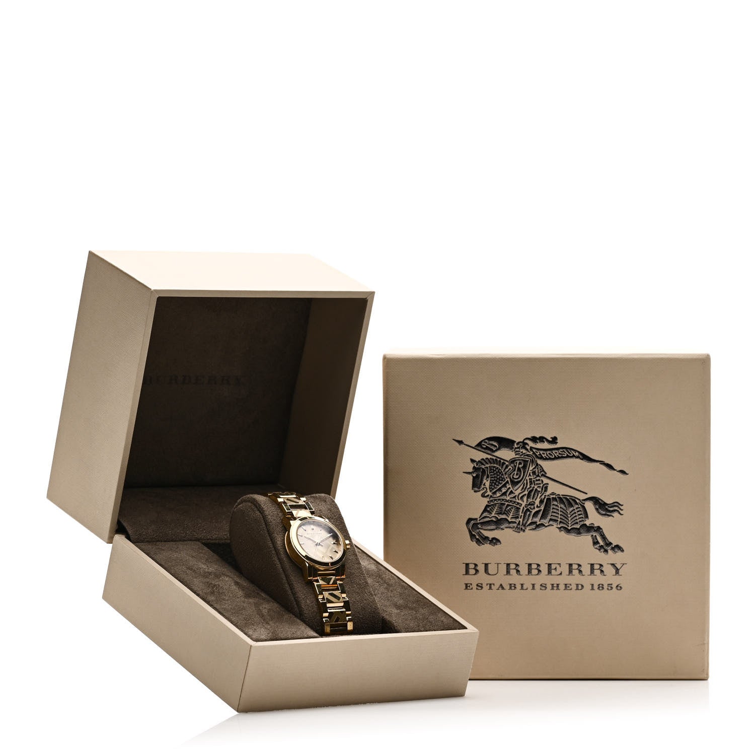 Burberry Stainless Steel 26mm The City Quartz Watch Champagne BU9234 5 of 5