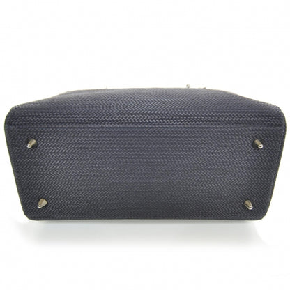 Christian Dior Raffia Straw Woven Lady Dior 4 of 8