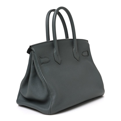 Hermes Togo Birkin 30 Vert Amande 3 of 10