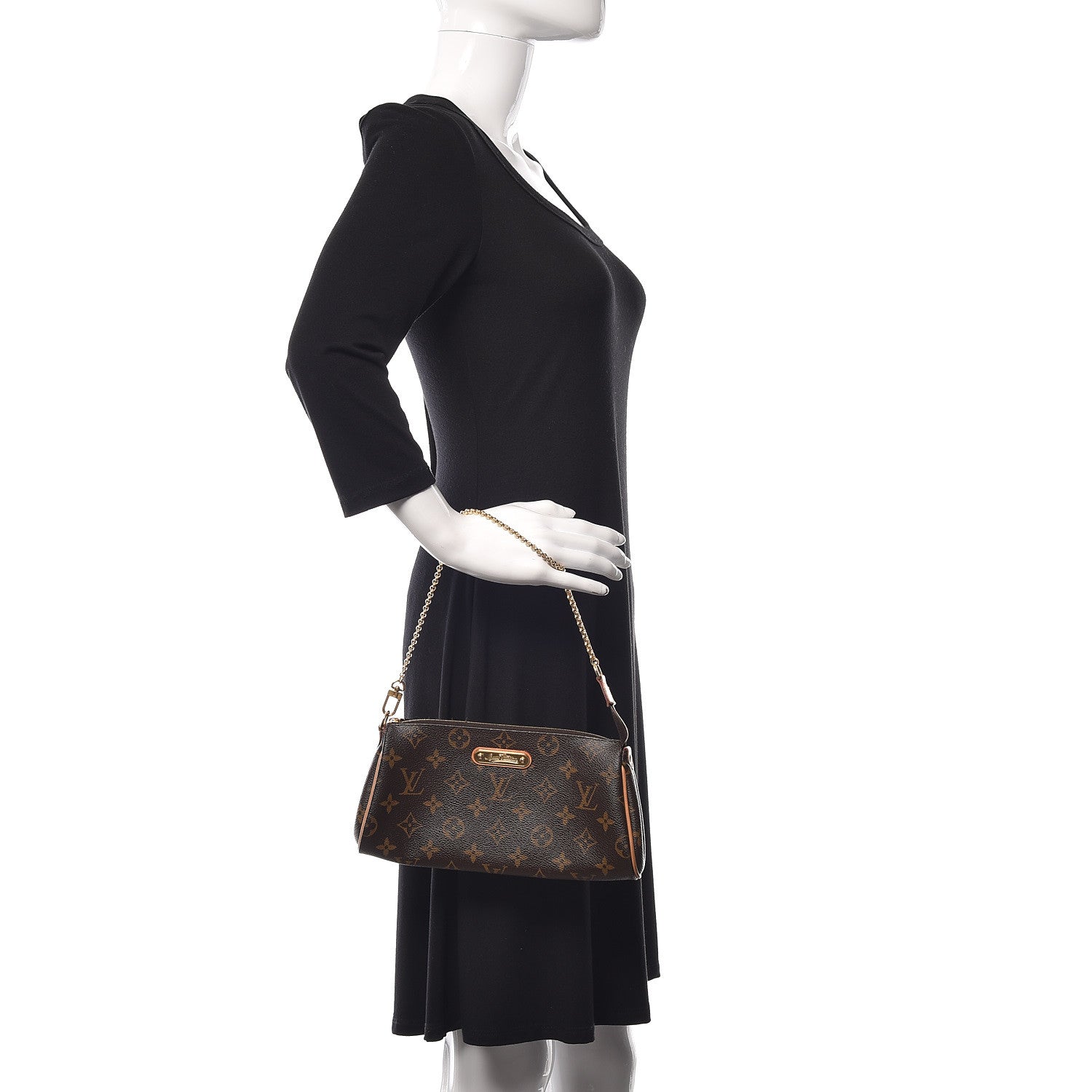 Louis Vuitton Monogram Eva Clutch 2 of 9