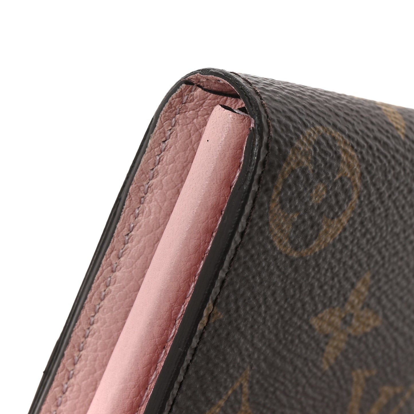 Monogram Pallas Wallet Rose Ballerine