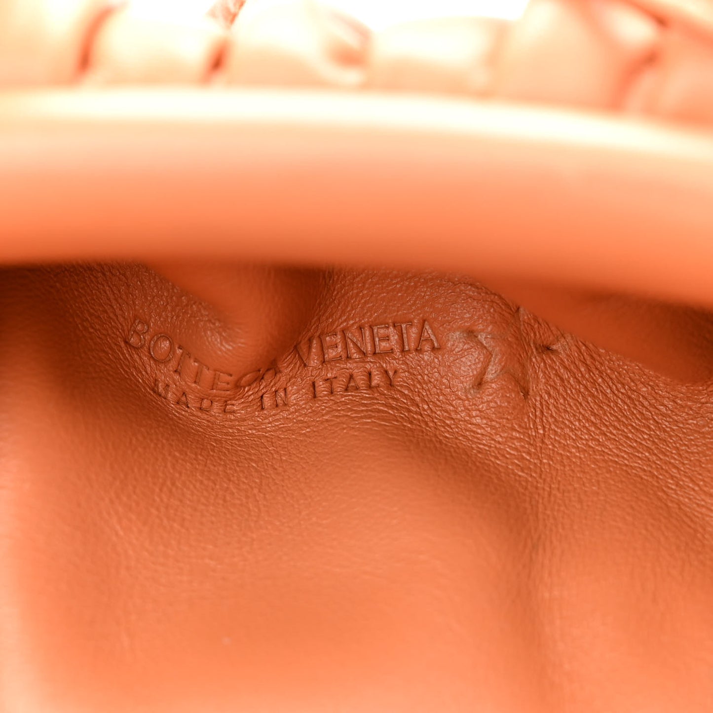 Butter Calfskin The Mini Pouch Clay