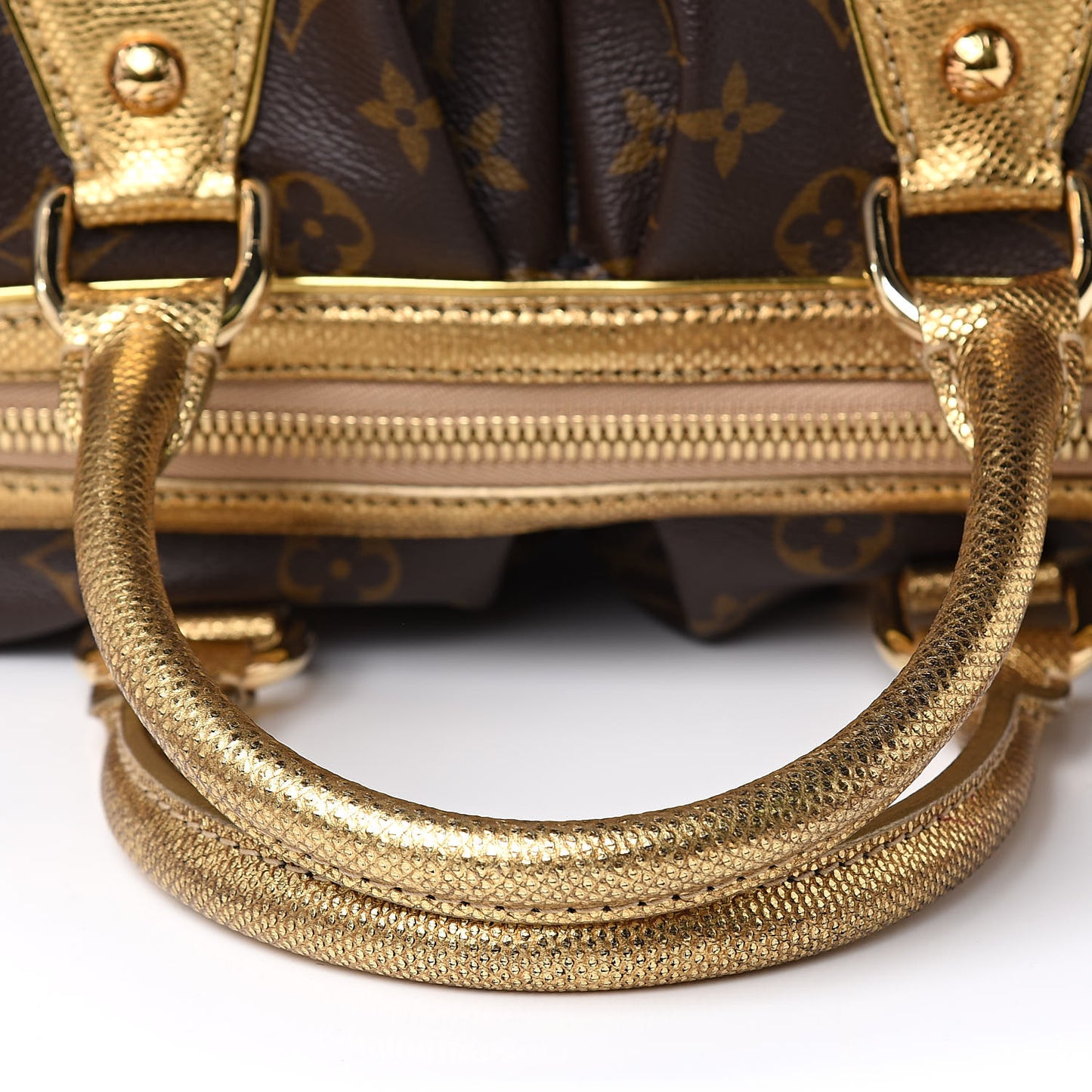 Monogram Leopard Stephen Bag