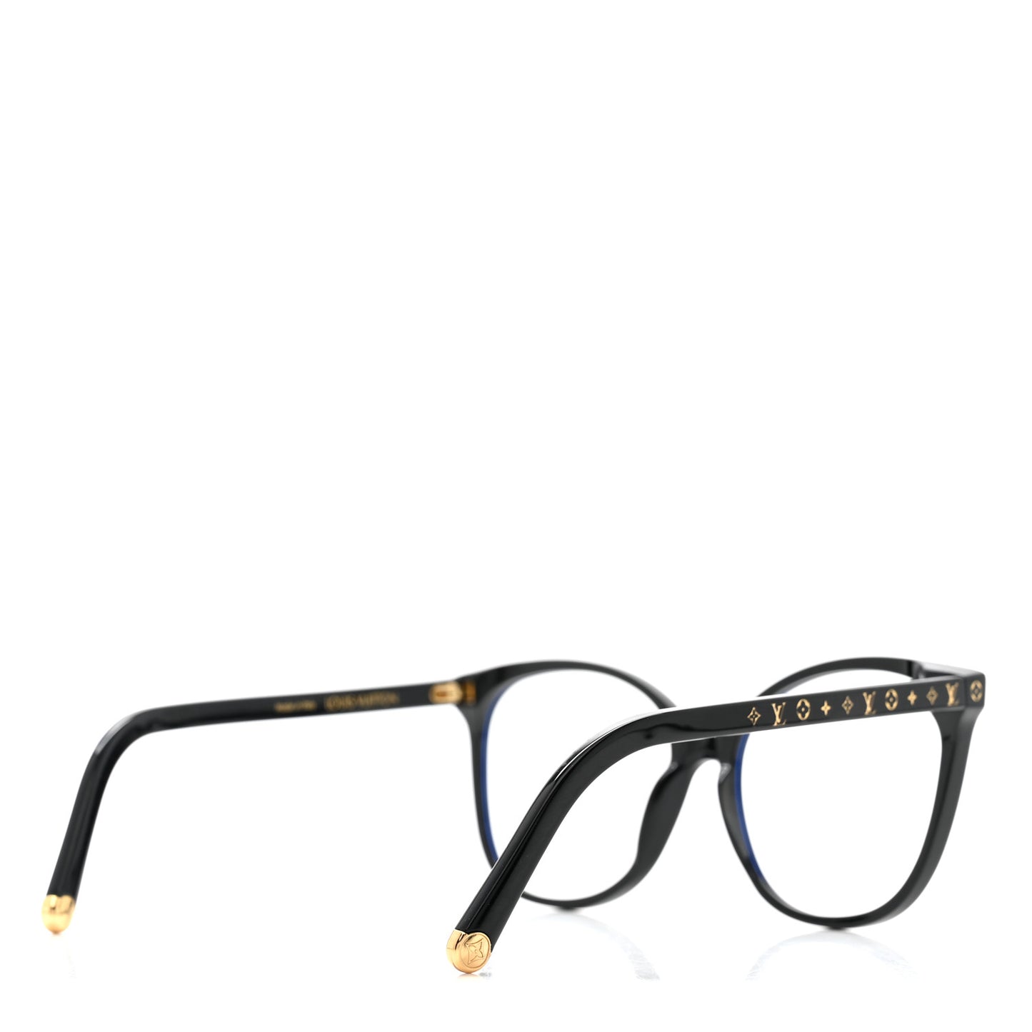 Acetate My Monogram Anti-Blue Light Sunglasses Z1842E Black