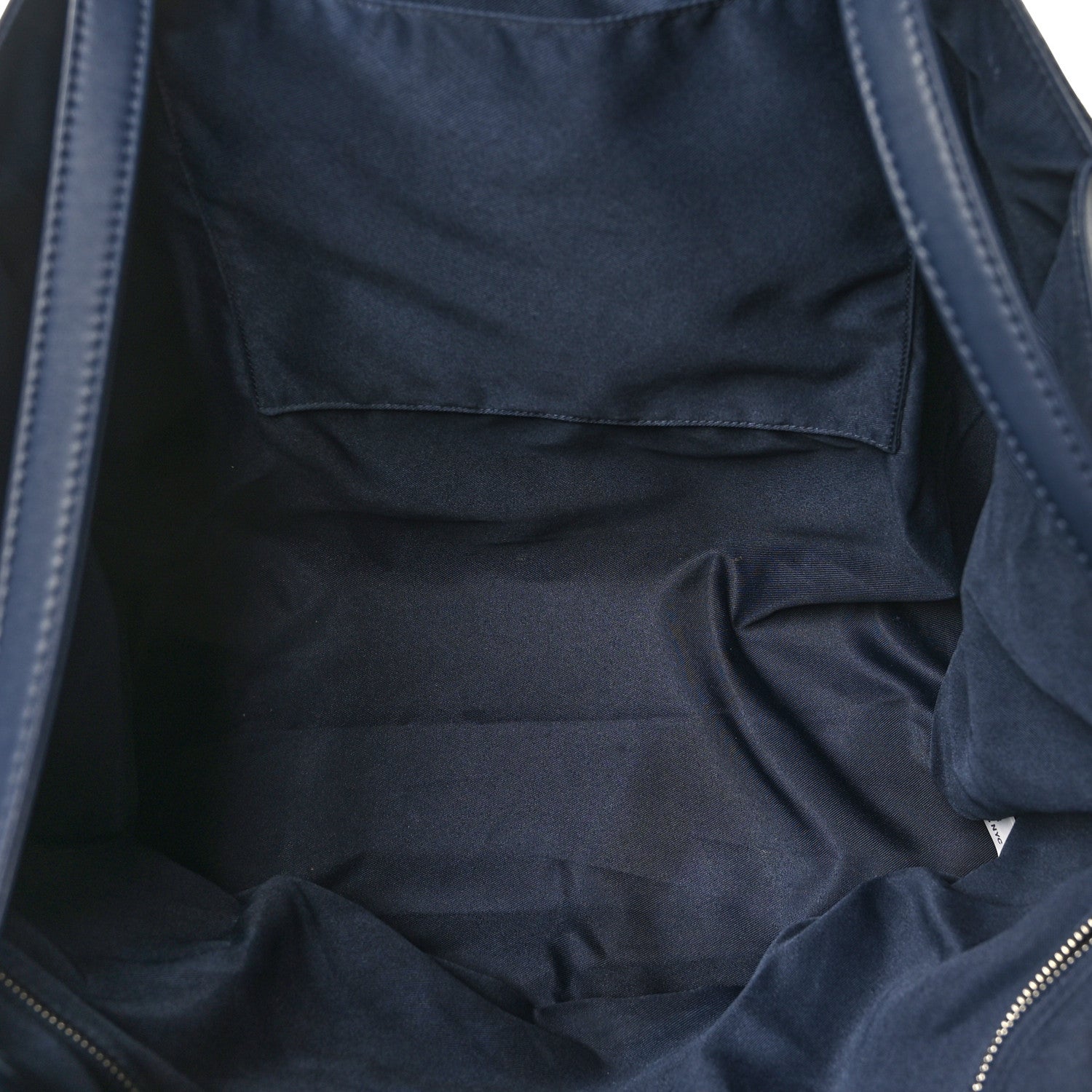 Telfar Vegan Leather Large Shopping Bag Navy 5 of 8