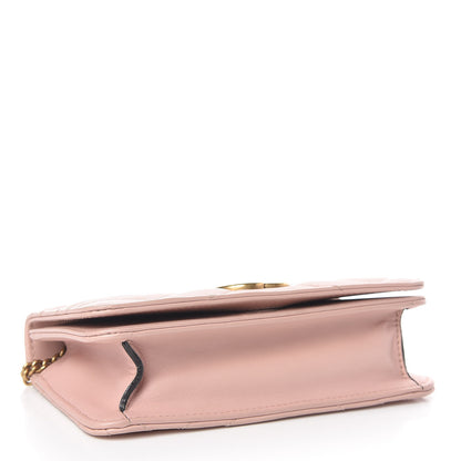 Gucci Calfskin Matelasse GG Marmont Mini Bag Perfect Pink 4 of 10