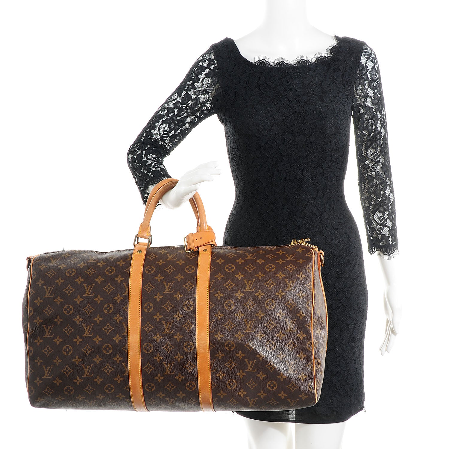 Louis Vuitton Monogram Keepall 55 2 of 7