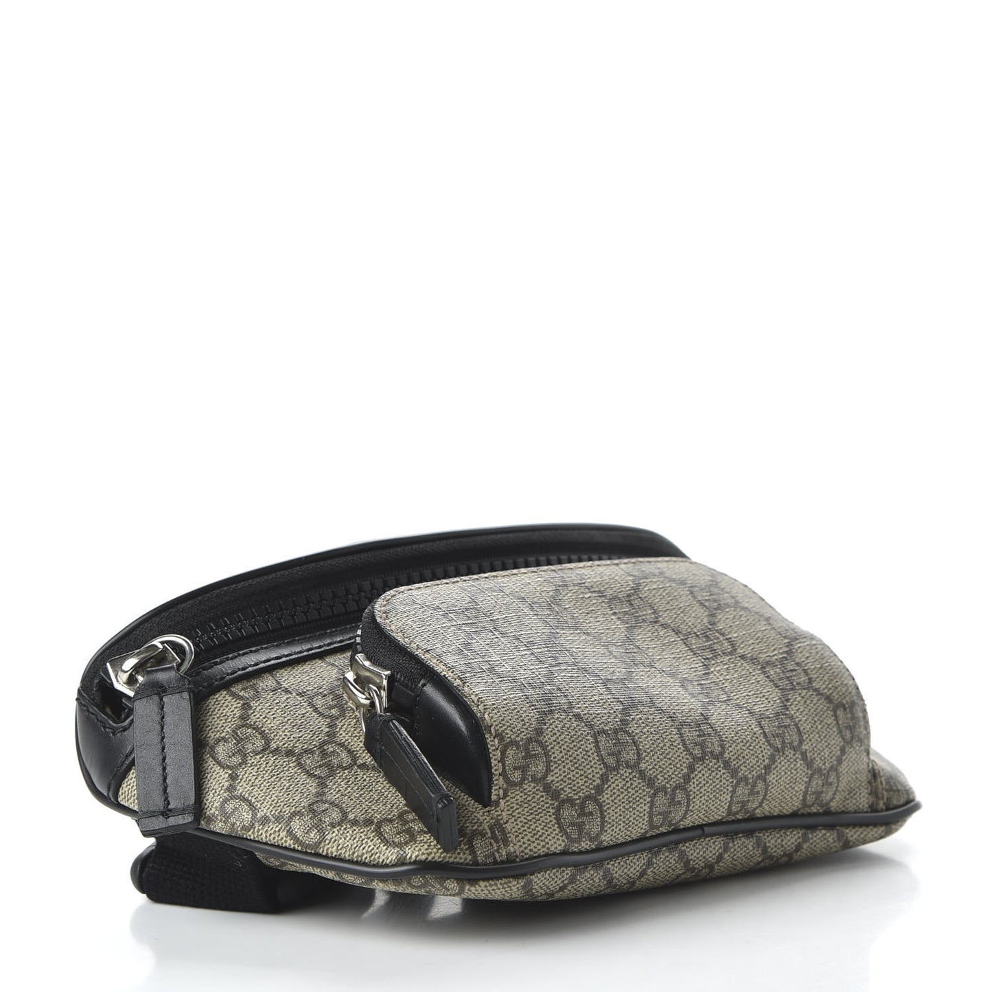 GG Supreme Monogram Belt Bag Black