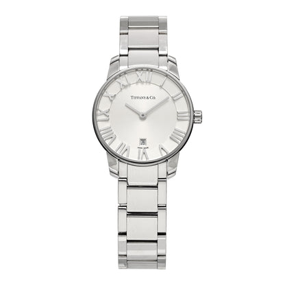 Tiffany Stainless Steel 29mm Atlas 2-Hand Quartz Watch 1 of 5