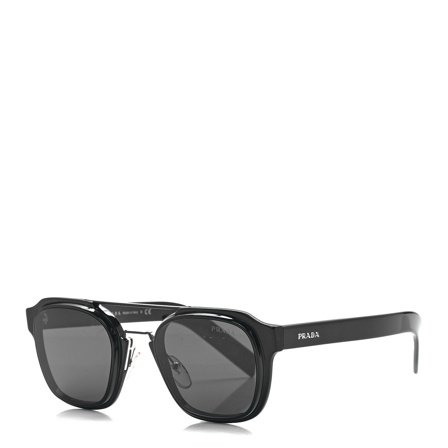 Prada Sunglasses SPR 07W Black 1 of 8
