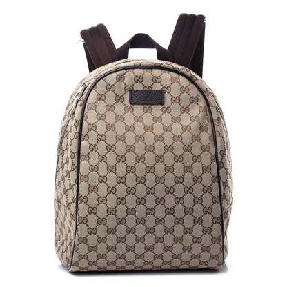 Gucci Monogram Travel Backpack Dark Brown 1 of 11