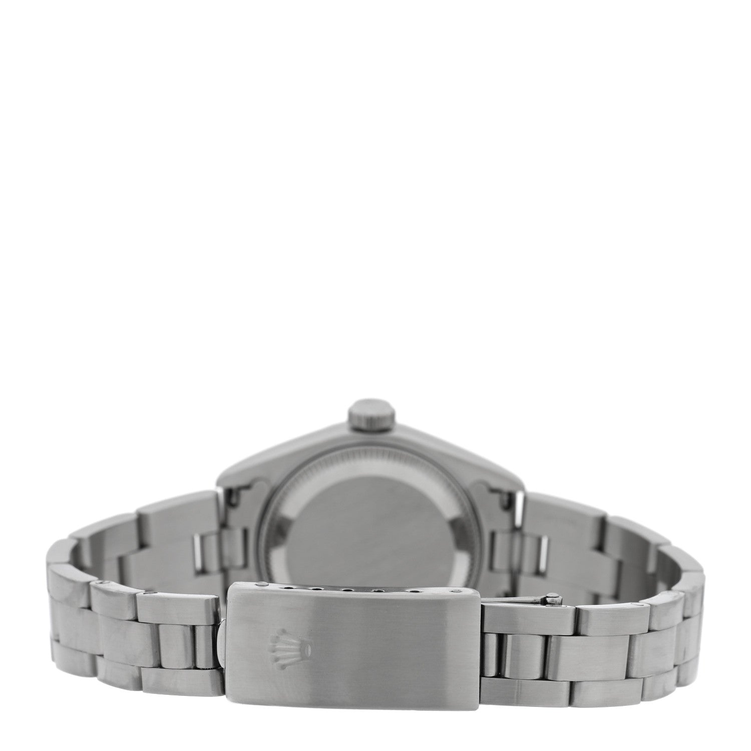 Rolex Stainless Steel 26mm Oyster Perpetual Date Watch White Roman 69240 3 of 5