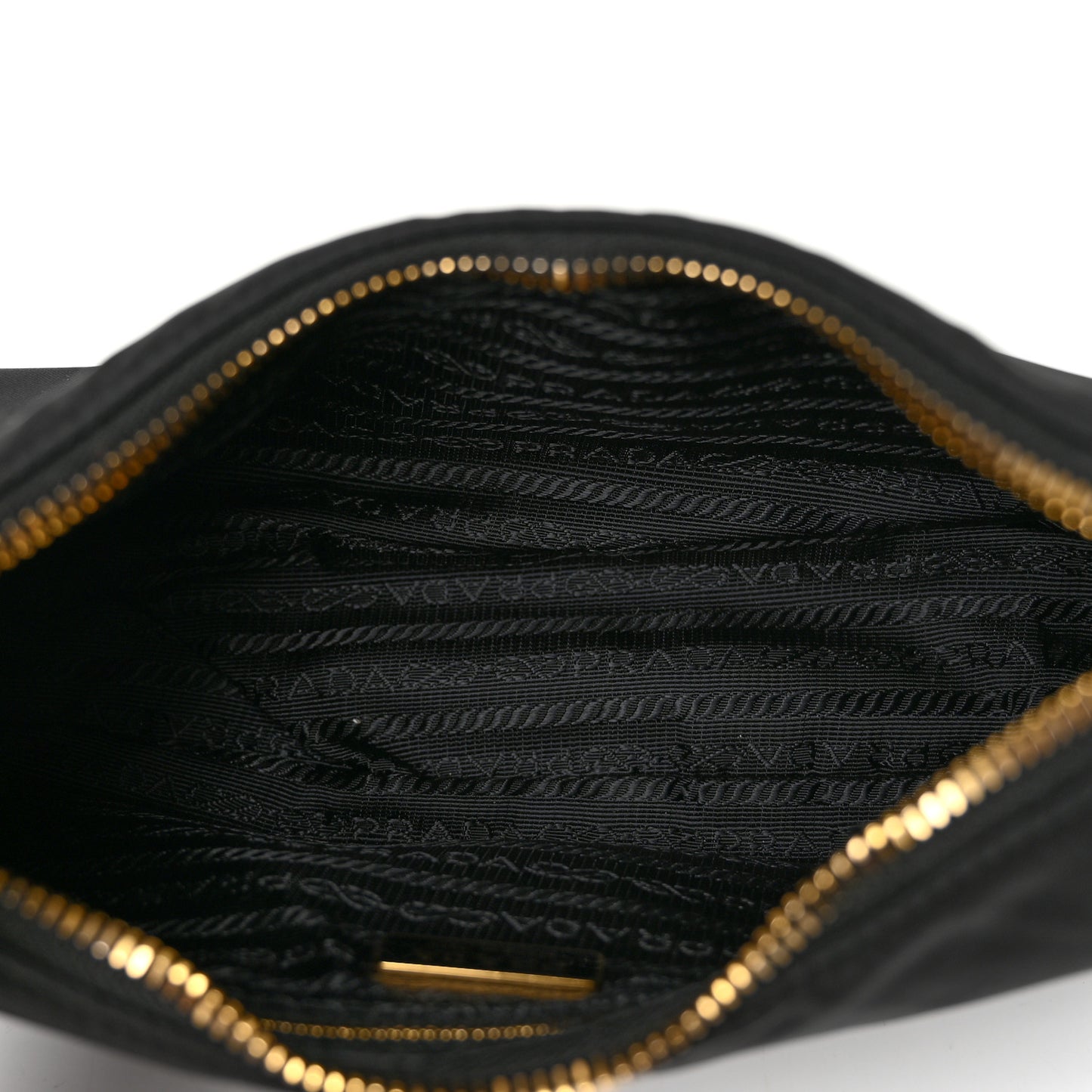 Tessuto Nylon Saffiano Mini Re-Edition 2005 Bag Black