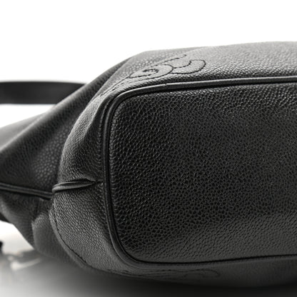 Chanel Caviar CC Shoulder Bag Black 8 of 9