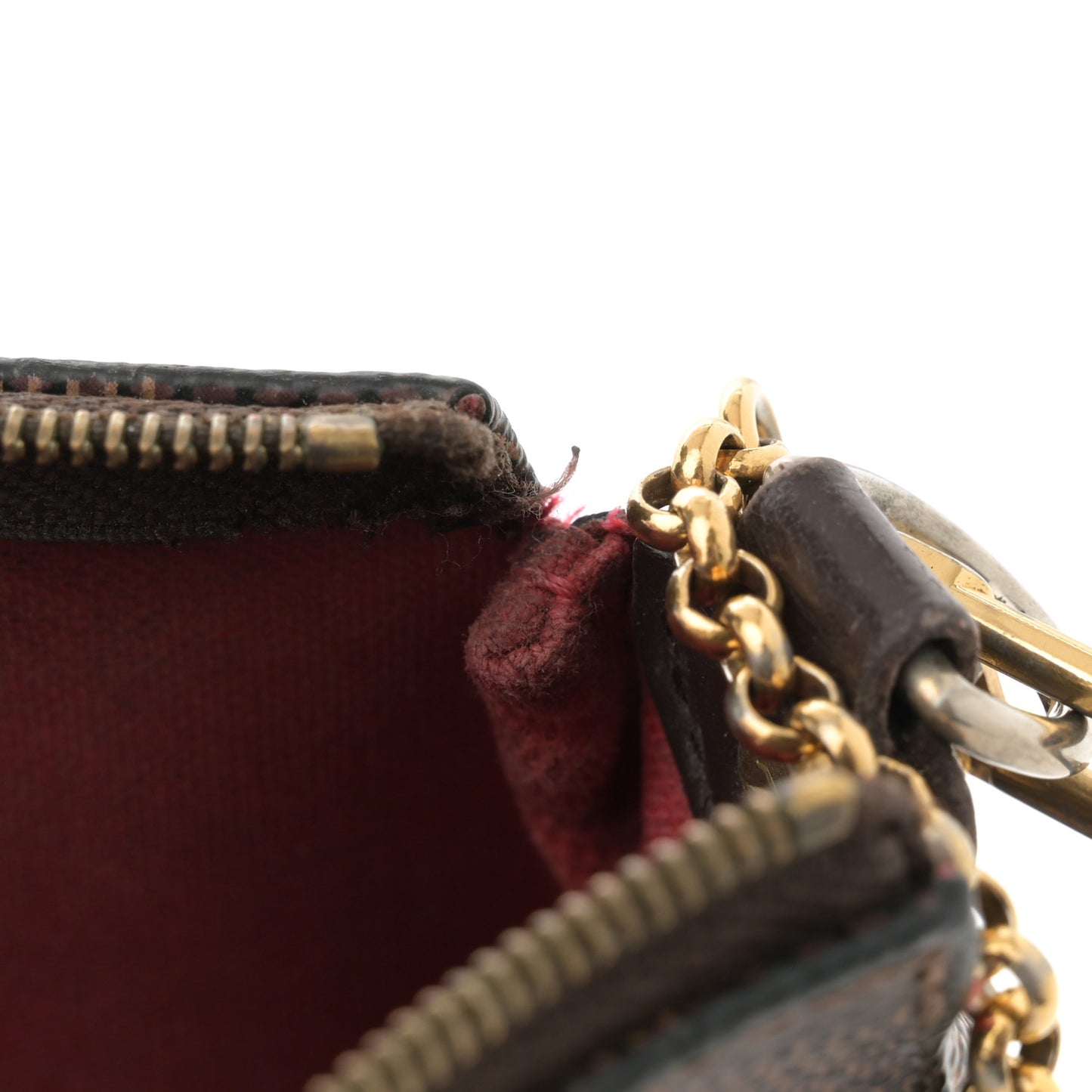 Damier Ebene Eva Clutch