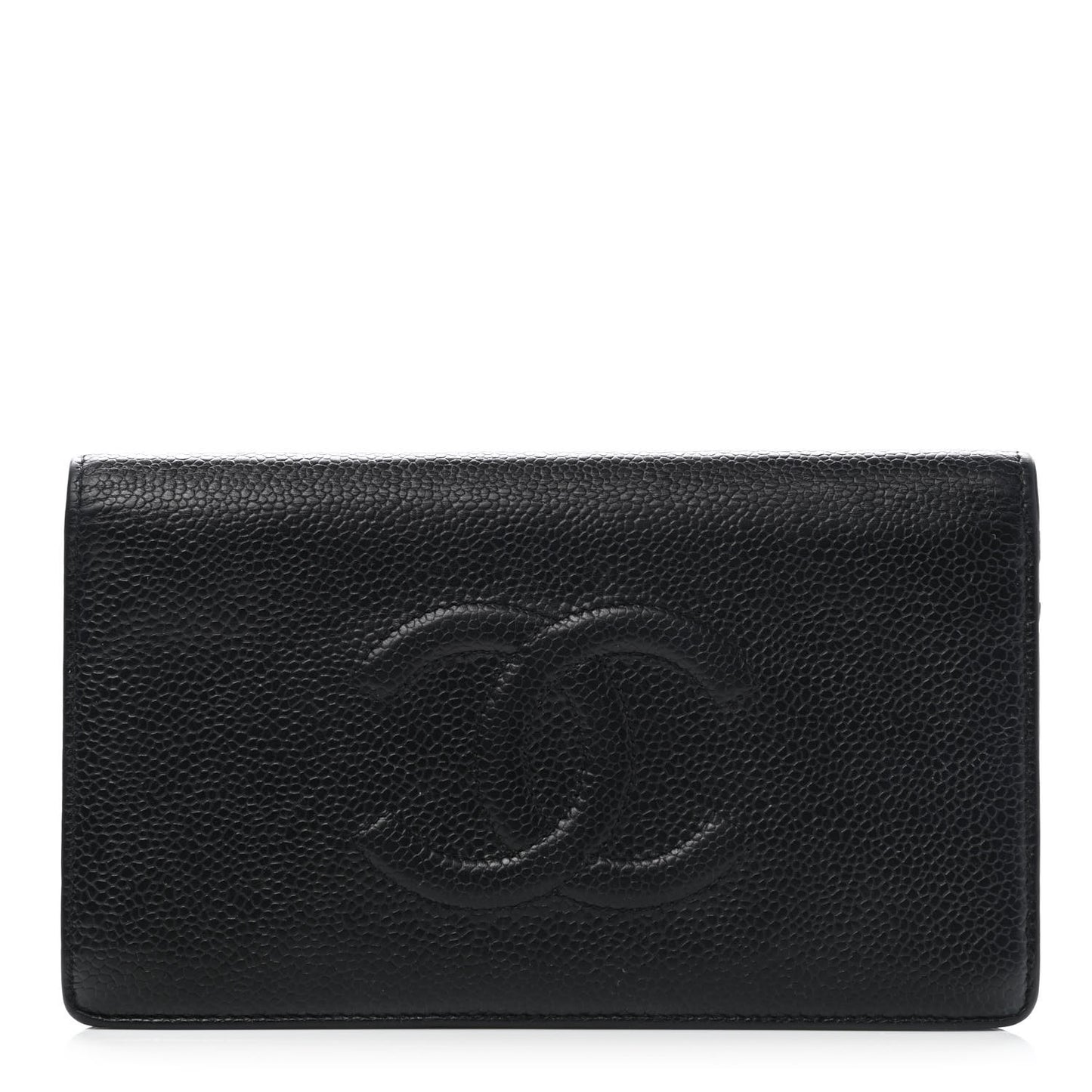 Caviar Timeless CC Yen Wallet Black