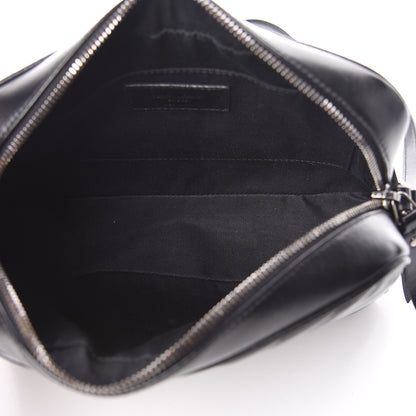 Saint Laurent Calfskin Matelasse Monogram Lou Camera Bag Black 5 of 9