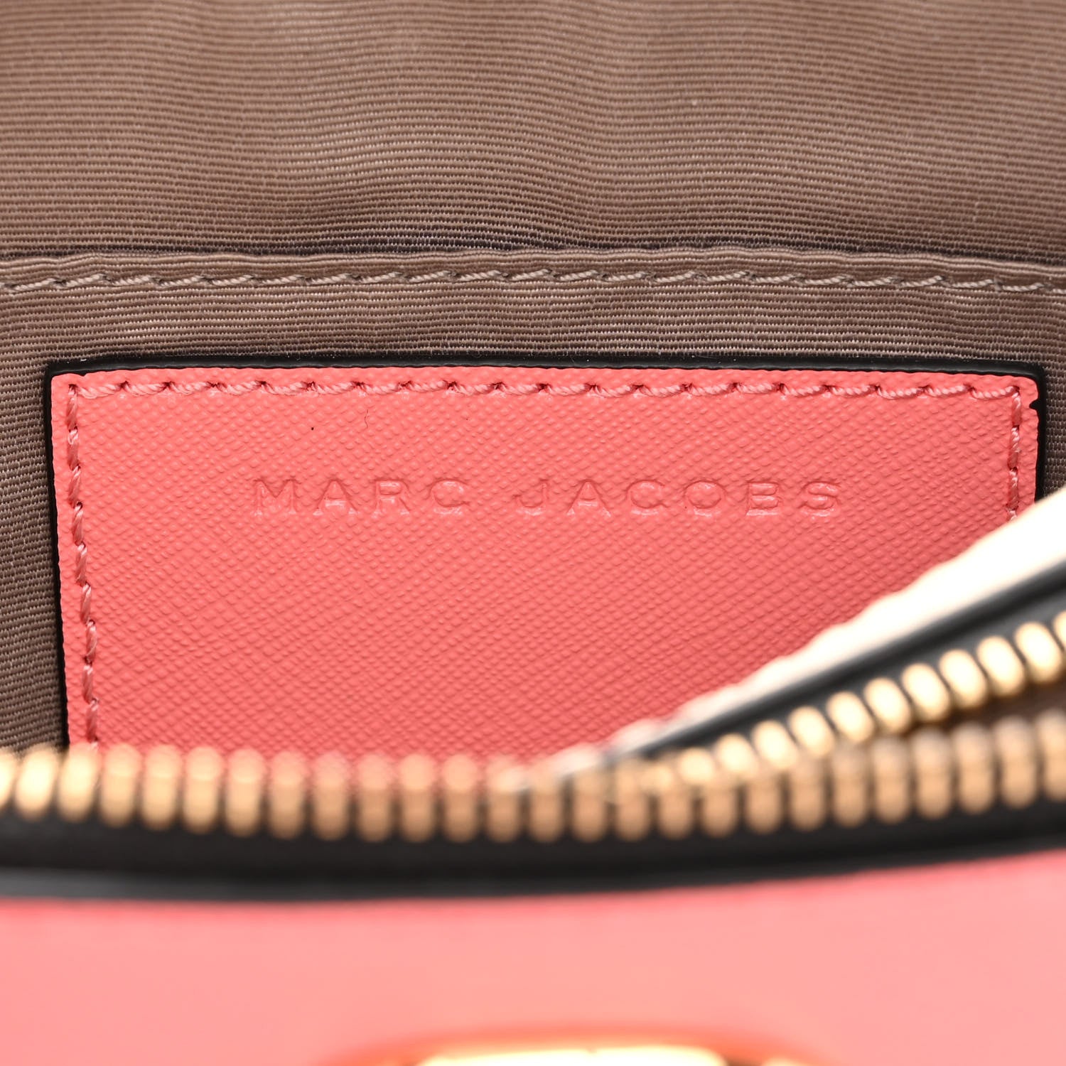 Marc Jacobs Saffiano Small Snapshot Camera Bag Coral Multi 7 of 11