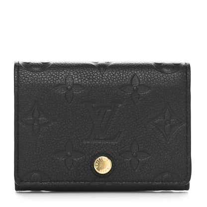 Louis Vuitton Empreinte Business Card Holder Black 1 of 6