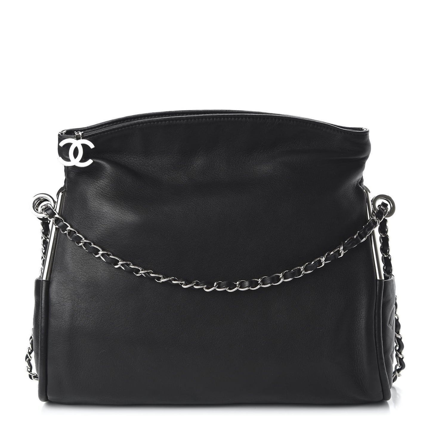 Lambskin Ultimate Soft Hobo Black