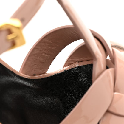 Saint Laurent Patent Tribute 105 Platform Sandals 36.5 Pale Pink 11 of 12