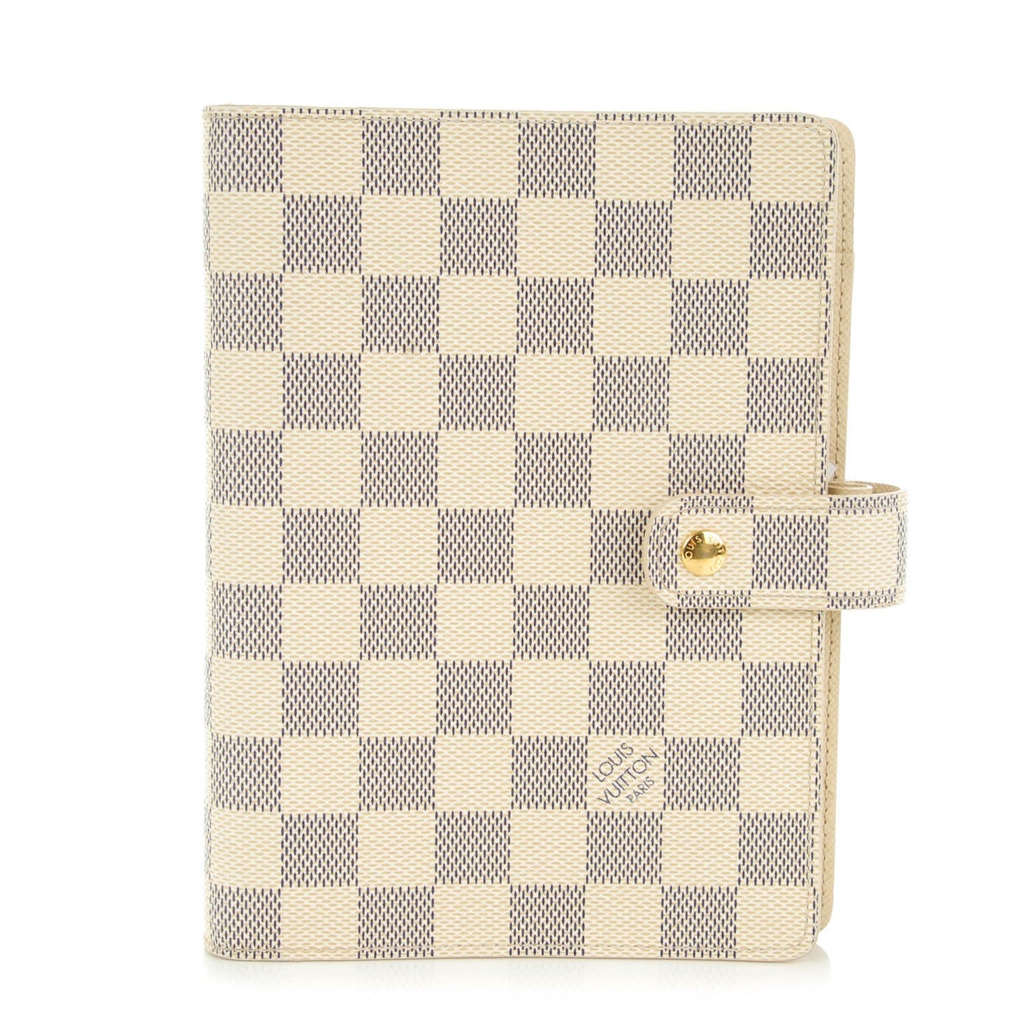 Damier Azur Medium Ring Agenda Cover