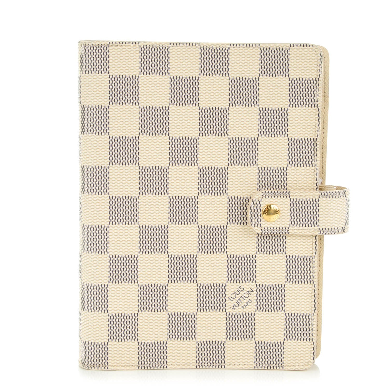 Louis Vuitton Damier Azur Medium Ring Agenda Cover 1 of 7