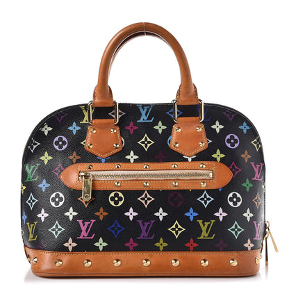 Louis Vuitton Monogram Multicolor Alma Black 1 of 20