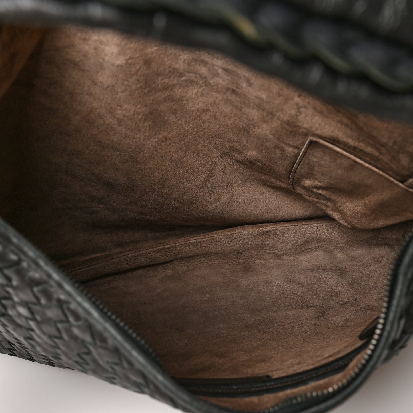 Nappa Intrecciato Large Veneta Hobo Black