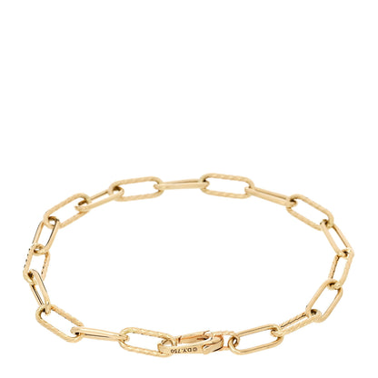 David Yurman 18K Yellow Gold 4mm Madison Classic Chain Bracelet 3 of 4