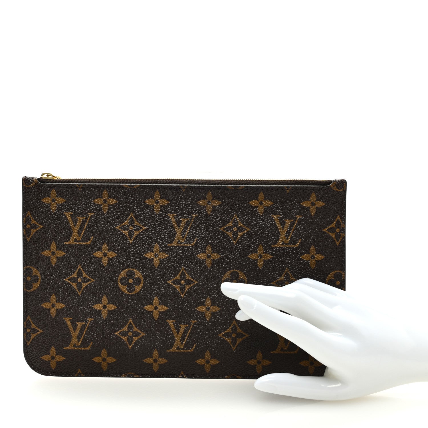 Louis Vuitton Monogram Neverfull MM GM Pochette 2 of 6