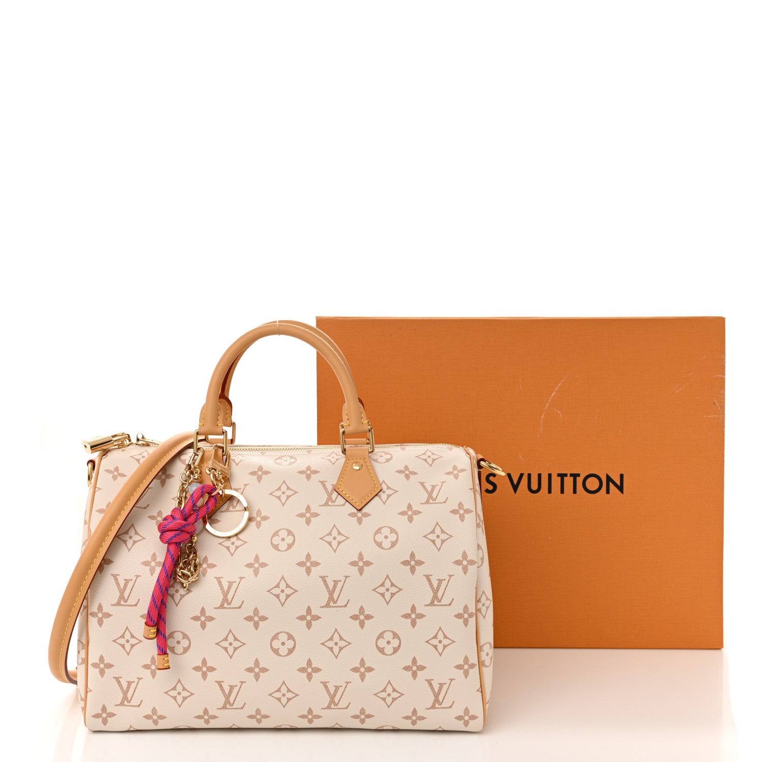 Louis Vuitton Monogram Dune Lucky Speedy Soft 30 Pink 10 of 10