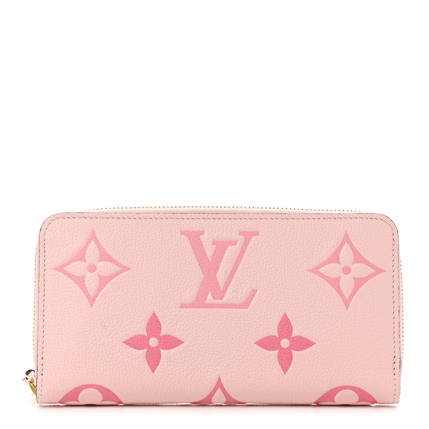 Louis Vuitton Empreinte Monogram Giant By The Pool Zippy Wallet Bouton De Rose 1 of 7