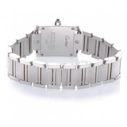 Cartier Stainless Steel 20mm Tank Francaise Quartz Watch 3 of 5