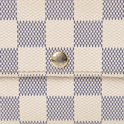 Louis Vuitton Damier Azur Sarah Wallet 11 of 14
